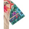 imageSOLY HUX Mens Jersey Y2k Baggy Shirts Graphic Tees Oversized V Neck Tshirts Summer TopsColorful Midsummer