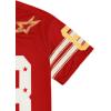 imageSOLY HUX Mens Jersey Y2k Baggy Shirts Graphic Tees Oversized V Neck Tshirts Summer TopsRed Beige