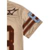 imageSOLY HUX Mens Jersey Y2k Baggy Shirts Graphic Tees Oversized V Neck Tshirts Summer TopsVintage Brown