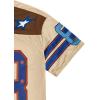 imageSOLY HUX Mens Jersey Y2k Baggy Shirts Graphic Tees Oversized V Neck Tshirts Summer TopsWestern Cowboy
