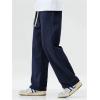 imageSOLY HUX Mens Sweatpants with Pockets Joggers Casual Straight Leg Sweat Pants Drawstring Waist Trousers StreetwearDark Blue