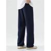 imageSOLY HUX Mens Sweatpants with Pockets Joggers Casual Straight Leg Sweat Pants Drawstring Waist Trousers StreetwearDark Blue