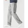 imageSOLY HUX Mens Sweatpants with Pockets Joggers Casual Straight Leg Sweat Pants Drawstring Waist Trousers StreetwearLight Grey