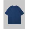 imageSOLY HUX Mens T Shirts Letter Graphic Tees Crew Neck Short Sleeve Summer TopsDark Blue Letter Print