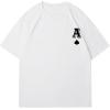 imageSOLY HUX Mens T Shirts Letter Graphic Tees Crew Neck Short Sleeve Summer TopsWhite Letter Print