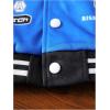 imageSOLY HUX Toddler Boys Varsity Jacket Letter Graphic Color Block Long Sleeve Motorcycle Jacket OuterwearBlue Letter