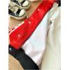 imageSOLY HUX Toddler Boys Varsity Jacket Letter Graphic Color Block Long Sleeve Motorcycle Jacket OuterwearRed Letter