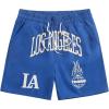 imageSOLY HUX Mens Drawstring Waist Athletic Shorts Workout Basketball Shorts Summer Printed Track ShortsBlue Printed