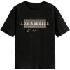 imageSOLY HUX T Shirt for Boys Letter Graphic Print Tees Short Sleeve Shirts Summer ClothesBlack Letter