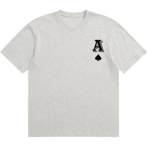 imageSOLY HUX Mens T Shirts Letter Graphic Tees Crew Neck Short Sleeve Summer TopsLight Grey Letter
