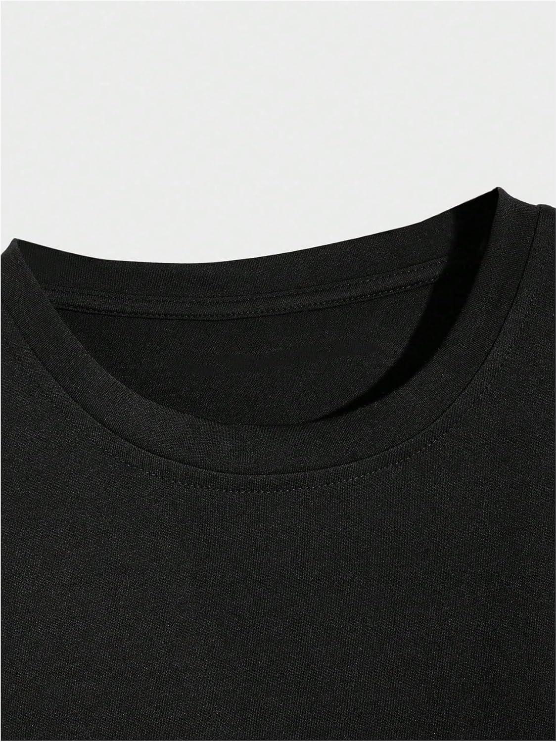 imageSOLY HUX 3Pack Oversized T Shirts for Men Y2K Graphic Tees Vintage Baggy Shirts 90s Streetwear TopsDark Blue Apricot Black