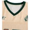 imageSOLY HUX Mens Graphic Jersey TShirts V Neck Racing Print Casual Tees Streetwear Summer Top TshirtBeige Number