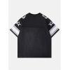imageSOLY HUX Mens Graphic Jersey TShirts V Neck Racing Print Casual Tees Streetwear Summer Top TshirtBlack Graphic