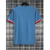 imageSOLY HUX Mens Graphic Tees Letter Print T Shirts Crew Neck Short Sleeve Striped Summer TopsLight Blue Letter