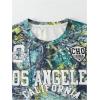 imageSOLY HUX Mens Y2k Jersey Shirts Letter Graphic Tees Crew Neck Short Sleeve Streetwear Loose T Shirt TopsYellow Letter