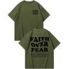 imageSOLY HUX T Shirts for Men Baggy Streetwear Short Sleeve Crewneck Letter Graphic Tee TopsArmy Green
