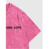 imageSOLY HUX T Shirts for Men Baggy Streetwear Short Sleeve Crewneck Letter Graphic Tee TopsHot Pink Letter