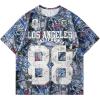 imageSOLY HUX Mens Y2k Jersey Shirts Letter Graphic Tees Crew Neck Short Sleeve Streetwear Loose T Shirt TopsDusty Blue Letter