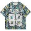 imageSOLY HUX Mens Y2k Jersey Shirts Letter Graphic Tees Crew Neck Short Sleeve Streetwear Loose T Shirt TopsYellow Letter