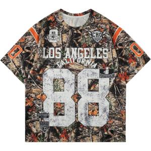 imageSOLY HUX Mens Y2k Jersey Shirts Letter Graphic Tees Crew Neck Short Sleeve Streetwear Loose T Shirt TopsOrange Letter