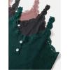 imageSOLY HUX Womens 3 Packs Nightgowns Soft Sexy Lace Trim Sleep Dress Chemise Pajamas Sleepwear Cami Mini Slip DressesGreen Grey Pink
