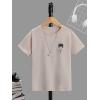 imageSOLY HUX Boys Graphic Tees Palm Tree Print Short Sleeve Crew Neck Summer Trendy TShirts Clothes for Teen BoysApricot Tree