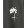 imageSOLY HUX Boys Graphic Tees Palm Tree Print Short Sleeve Crew Neck Summer Trendy TShirts Clothes for Teen BoysDark Grey