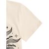 imageSOLY HUX Graphic Tees for Girl Floral Print Short Sleeve Round Neck T Shirts TopsApricot Graphic