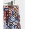 imageSOLY HUX Mens Elastic High Waisted Casual Summer ShortsPaisley Printed Multicoloured