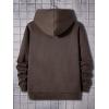 imageSOLY HUX Mens Graphic Zip Up Hoodies Streetwear Jacket Letter Print Long Sleeve Sweatshirt with PocketChocolate Brown Figure
