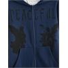 imageSOLY HUX Mens Graphic Zip Up Hoodies Streetwear Jacket Letter Print Long Sleeve Sweatshirt with PocketDark Blue Figure