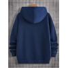 imageSOLY HUX Mens Graphic Zip Up Hoodies Streetwear Jacket Letter Print Long Sleeve Sweatshirt with PocketDark Blue Figure