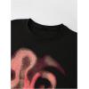 imageSOLY HUX Mens Oversized Graphic Tees Crew Neck Short Sleeve Vintage Streetwear T Shirt TopsBlack Figure Print