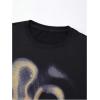 imageSOLY HUX Mens Oversized Graphic Tees Crew Neck Short Sleeve Vintage Streetwear T Shirt TopsBlack Letter