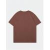 imageSOLY HUX Mens Oversized Graphic Tees Crew Neck Short Sleeve Vintage Streetwear T Shirt TopsBrown Letter