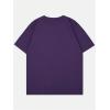 imageSOLY HUX Mens Oversized Graphic Tees Crew Neck Short Sleeve Vintage Streetwear T Shirt TopsPurple Letter