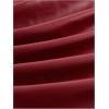 imageSOLY HUX Womens PU Leather Tube Top Strapless Ruched Asymmetrical Bandeau Tops Rave Concert OutfitPlain Burgundy