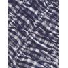 imageSOLY HUX Womens Ruffle Shorts Plaid Y2k Lace Bloomers Elastic Waist Frill Bottoms Gingham Micro BoyshortsDark Blue Plaid