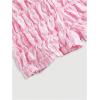 imageSOLY HUX Womens Ruffle Shorts Plaid Y2k Lace Bloomers Elastic Waist Frill Bottoms Gingham Micro BoyshortsPink Plaid