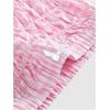 imageSOLY HUX Womens Ruffle Shorts Plaid Y2k Lace Bloomers Elastic Waist Frill Bottoms Gingham Micro BoyshortsPink Plaid