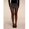 imageSOLY HUX Womens Sequin Micro Shorts Y2K Low Rise Sparkly Glitter Mini Booty Shorts Party Club Rave OutfitsPlain Black