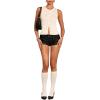 imageSOLY HUX Womens Sequin Micro Shorts Y2K Low Rise Sparkly Glitter Mini Booty Shorts Party Club Rave OutfitsPure Black