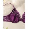 imageSOLY HUX Womens Sexy Lace Bras Underwire Everyday Bra Comfort Push Up BralettesPure Purple