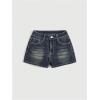 imageSOLY HUX Womens Y2k Denim Shorts Grunge Punk Low Waist Skinny Mini Jean Shorts StreetwearDark Blue