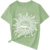 Green Graphic Print
