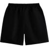 imageSOLY HUX Boys Letter Graphic Shorts Elastic Waist Summer Shorts with PocketsBlack Letter
