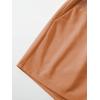imageSOLY HUX Summer Athletic Shorts for Women Casual Running Elastic Waist Sweat ShortsBrown Colorblock