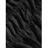 imageSOLY HUX Womens Ruffle Shorts Y2k Lace Lolita Bloomers Elastic Waist Frill Bottoms Micro BoyshortsPlain Black