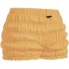 imageSOLY HUX Womens Ruffle Shorts Y2k Lace Lolita Bloomers Elastic Waist Frill Bottoms Micro BoyshortsPlain Golden Yellow