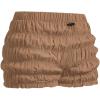 imageSOLY HUX Womens Ruffle Shorts Y2k Lace Lolita Bloomers Elastic Waist Frill Bottoms Micro BoyshortsPlain Khaki